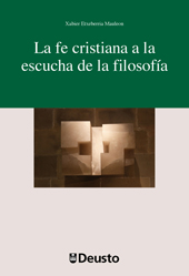E-book, La fe cristiana a la escucha de la filosofía, Universidad de Deusto