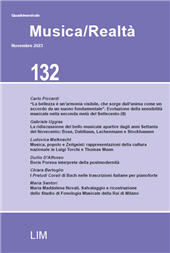 Issue, Musica/Realtà : 132, 3, 2023, Libreria musicale italiana