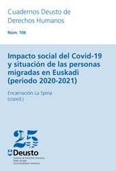 E-book, Impacto social del Covid-19 y situación de las personas migradas en Euskadi (periodo 2020-2021), Universidad de Deusto