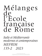 Articolo, Introduction, École française de Rome