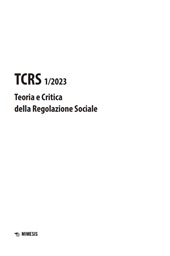 Issue, Teoria e Critica della regolazione sociale : 1, 2023, Mimesis