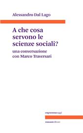 E-book, A che cosa servono le scienze sociali? : una conversazione con Marco Traversari, 
