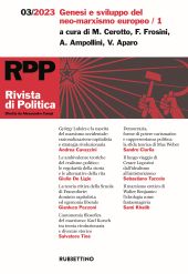 Issue, Rivista di politica : trimestrale di studi, analisi e commenti : 3, 2023, Rubbettino