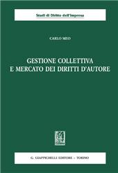 E-book, Gestione collettiva e mercato dei diritti d'autore, G. Giappichelli