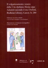 E-book, Il volgarizzamento veneto della Vita rhythmica Mariae atque Salvatoris secondo il ms. Oxford, Bodleian Library, Canon. It. 280, Ledizioni