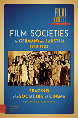 E-book, Film Societies in Germany and Austria : 1910-1933 : Tracing the Social Life of Cinema, Amsterdam University Press