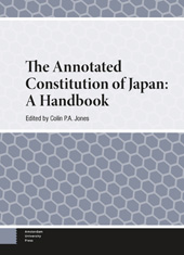 E-book, The Annotated Constitution of Japan : A Handbook, Amsterdam University Press