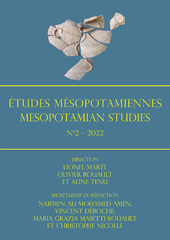 eBook, Études Mésopotamiennes - Mesopotamian Studies : N°2 - 2022, Archaeopress