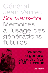 E-book, Souviens-toi : Mémoires à l'usage des générations futures, Varret, Jean, Éditions Les Arènes