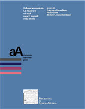 E-book, Il discorso musicale : la musica e i suoi generi testuali nella storia, Accademia University Press