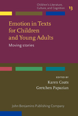 eBook, Emotion in Texts for Children and Young Adults, John Benjamins Publishing Company