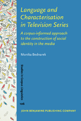 eBook, Language and Characterisation in Television Series, John Benjamins Publishing Company