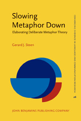 eBook, Slowing Metaphor Down, John Benjamins Publishing Company