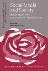 E-book, Social Media and Society, John Benjamins Publishing Company