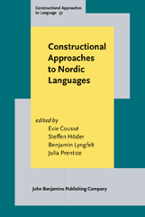 E-book, Constructional Approaches to Nordic Languages, John Benjamins Publishing Company