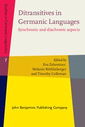 E-book, Ditransitives in Germanic Languages : Synchronic and diachronic aspects, John Benjamins Publishing Company