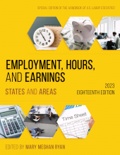 E-book, Employment, Hours, and Earnings 2023 : States and Areas, Bernan Press