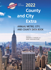 eBook, County and City Extra 2022 : Annual Metro, City, and County Data Book, Bernan Press