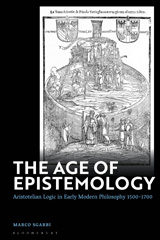 E-book, The Age of Epistemology, Sgarbi, Marco, Bloomsbury Publishing