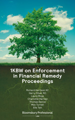eBook, 1KBW on Enforcement in Financial Remedy Proceedings, KC, Richard Harrison, Bloomsbury Publishing