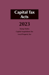 eBook, Capital Tax Acts 2023, McLafferty, Fiona, Bloomsbury Publishing