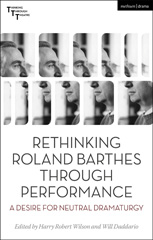 E-book, Rethinking Roland Barthes Through Performance, Bloomsbury Publishing