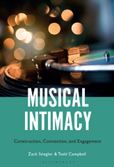 E-book, Musical Intimacy, Stiegler, Zack, Bloomsbury Publishing