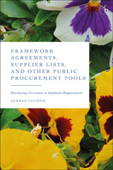 E-book, Framework Agreements, Supplier Lists, and Other Public Procurement Tools, Filipon, Serban, Bloomsbury Publishing