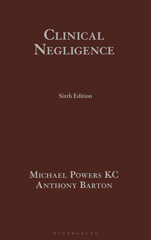 E-book, Clinical Negligence, Powers KC, Dr Michael Powers, Bloomsbury Publishing