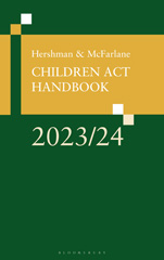 E-book, Hershman and McFarlane : Children Act Handbook 2023/24, Bloomsbury Publishing