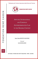 E-book, Applying International and European Anti-Discrimination Law to the Housing Context, Sanchez, Juan Carlos Benito, Bloomsbury Publishing