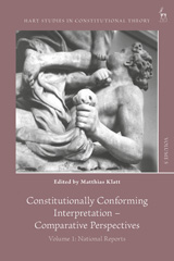 E-book, Constitutionally Conforming Interpretation - Comparative Perspectives, Bloomsbury Publishing