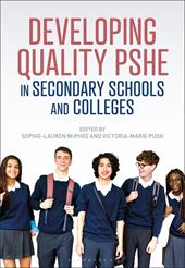 eBook, Developing Quality PSHE in Secondary Schools and Colleges, Bloomsbury Publishing