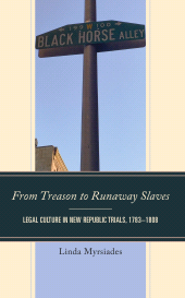 E-book, From Treason to Runaway Slaves : Legal Culture in New Republic Trials, 1783-1808, Fairleigh Dickinson University Press