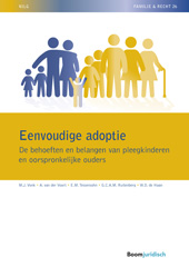 E-book, Eenvoudige adoptie : De behoeften en belangen van pleegkinderen en oorspronkelijke ouders, Vonk, Machteld, Koninklijke Boom uitgevers