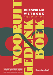 E-book, Vooruitgedenkboek Burgerlijk Wetboek 1992-2022, Koninklijke Boom uitgevers
