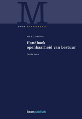 E-book, Handboek openbaarheid van bestuur, Koninklijke Boom uitgevers