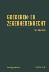 E-book, Goederen- & zekerhedenrecht, Koninklijke Boom uitgevers