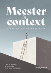 E-book, Meester in context : Liber Amicorum Marc Loth, Koninklijke Boom uitgevers