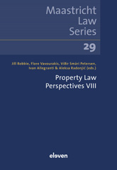 E-book, Property Law Perspectives VIII, Koninklijke Boom uitgevers