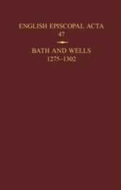E-book, Bath and Wells 1275-1302, The British Academy