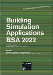 eBook, Building simulation applications BSA 2022 : 5th IBPSA-Italy Conference Bozen-Bolzano, 29thJune–1st July 2022, Bozen-Bolzano University Press