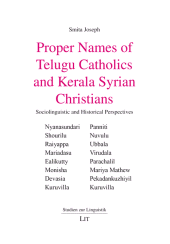 E-book, Proper Names of Telugu Catholics and Kerala Syrian Christians : Sociolinguistic and Historical Perspectives, Casemate Group