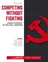 E-book, Competing without Fighting : China's Strategy of Political Warfare, Center for Strategic & International Studies