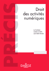 E-book, Droit des activités numériques, Éditions Dalloz