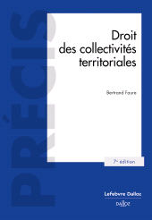 E-book, Droit des collectivités territoriales, Faure, Bertrand, Éditions Dalloz