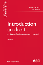 E-book, Introduction au droit et thèmes fondamentaux du droit civil, Éditions Dalloz