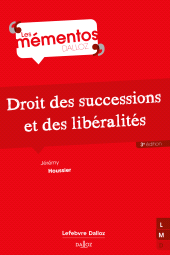 E-book, Droit des successions et des libéralités, Éditions Dalloz