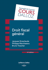 E-book, Droit fiscal général, Éditions Dalloz