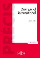 E-book, Droit pénal international, Éditions Dalloz